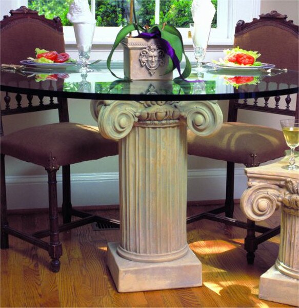 Replica pedestal by Vincenzo Scamozzi Ionic Pedestal Base